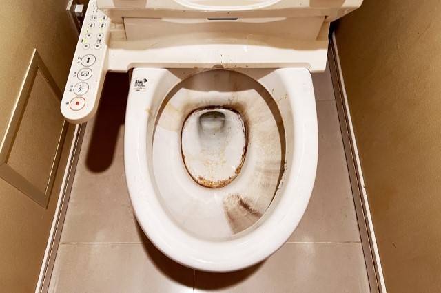 トイレ掃除の前